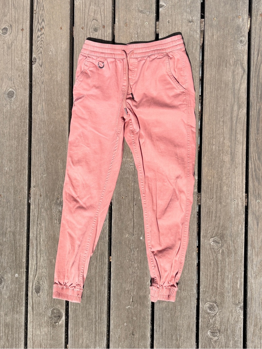 Publish Coral Pink Jogger Pants with Elastic Waist sz 30